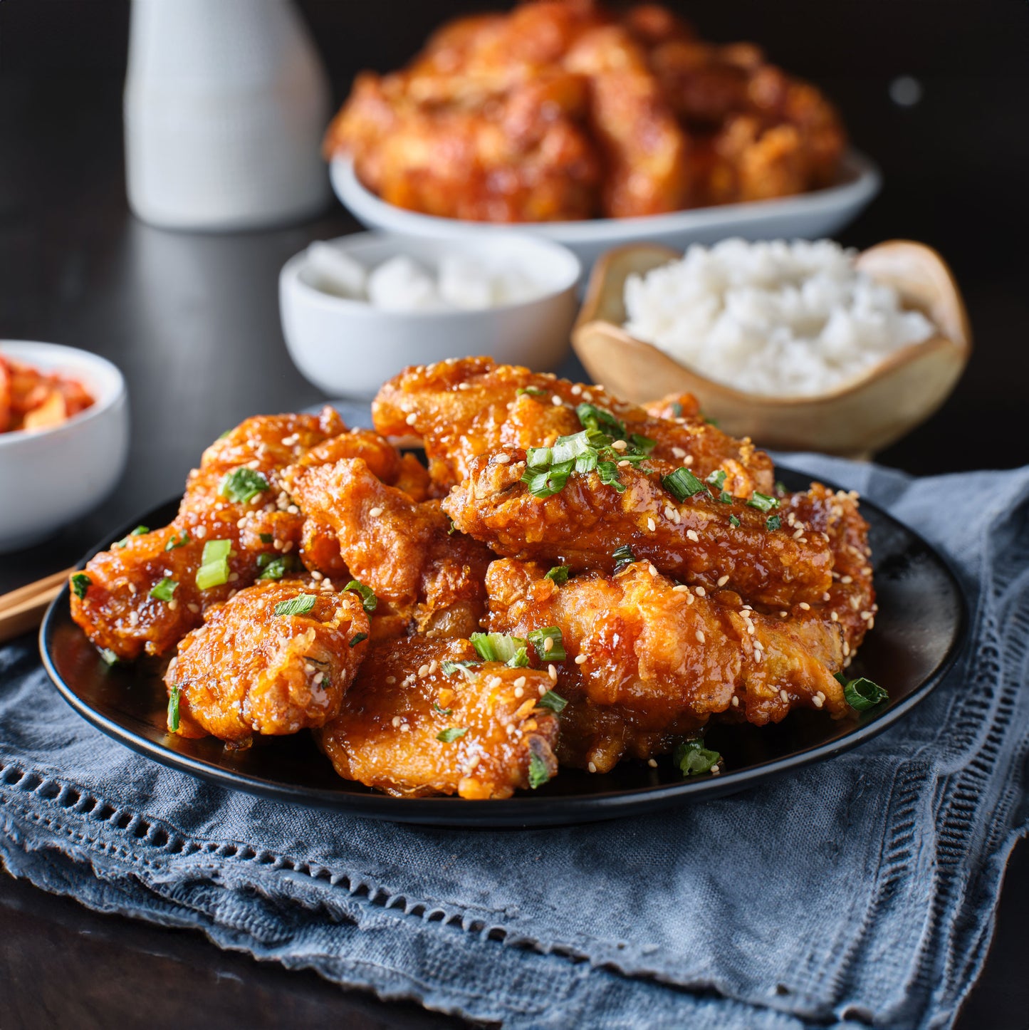Modulare koreanische Dinnerparty-Box