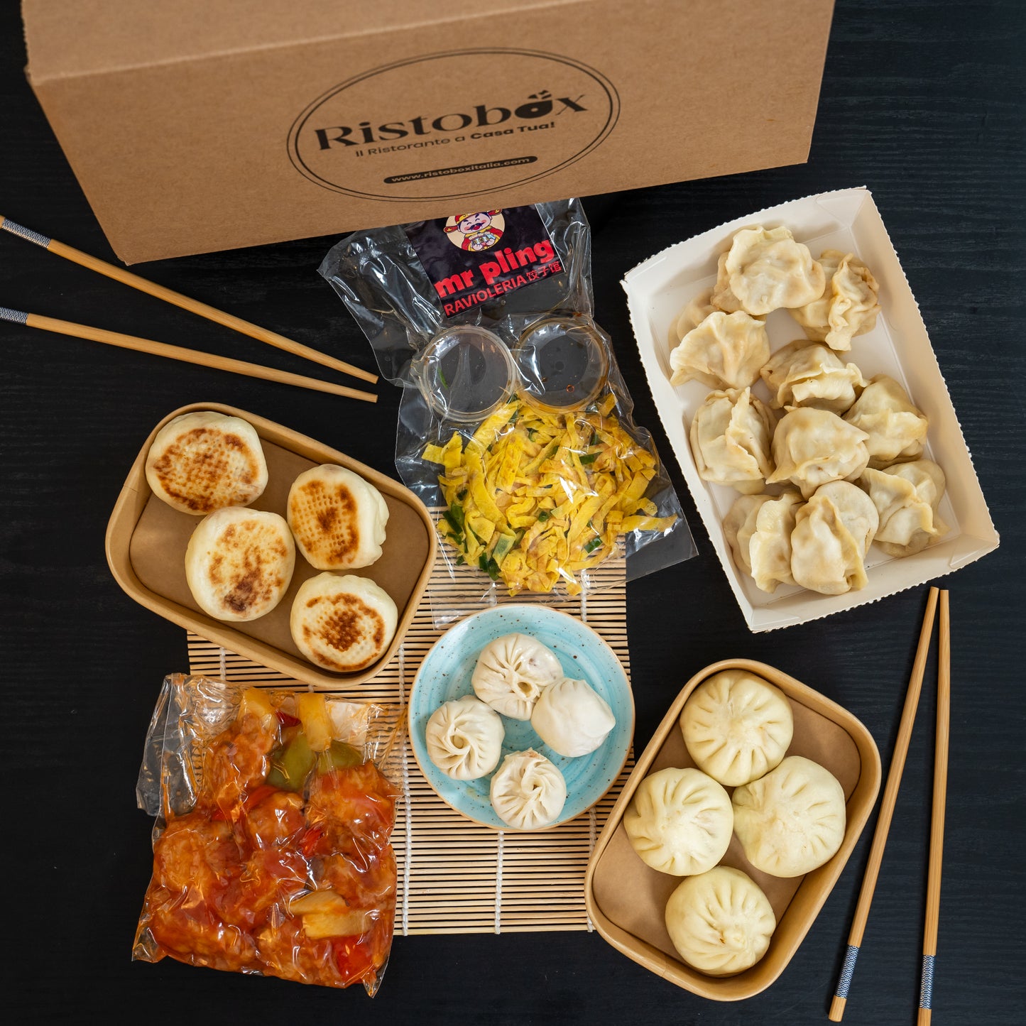 Box Sapori dalla Cina: zuppa di Dumplings