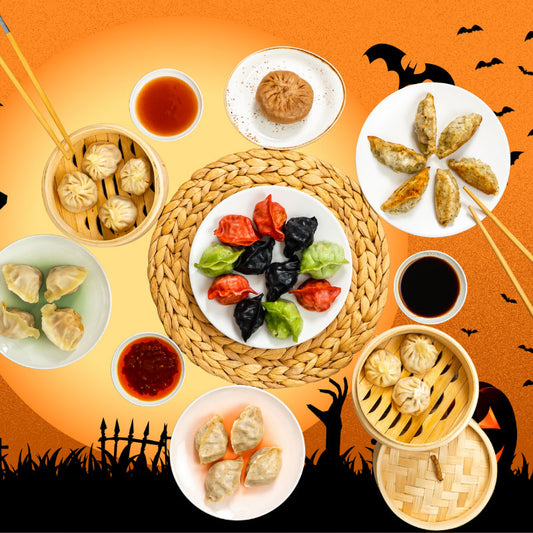 Halloween Chinesische Ravioli-Box