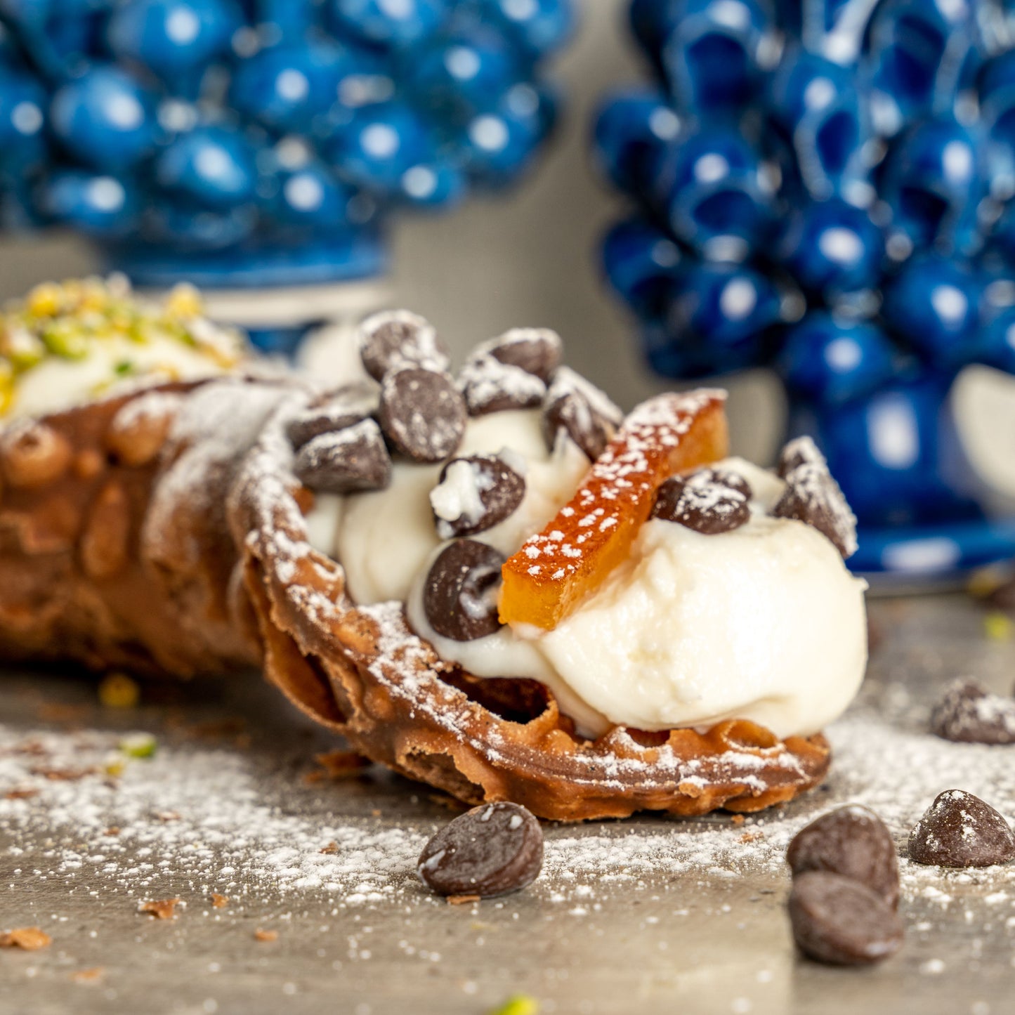 Traditionelle Cannoli-Box