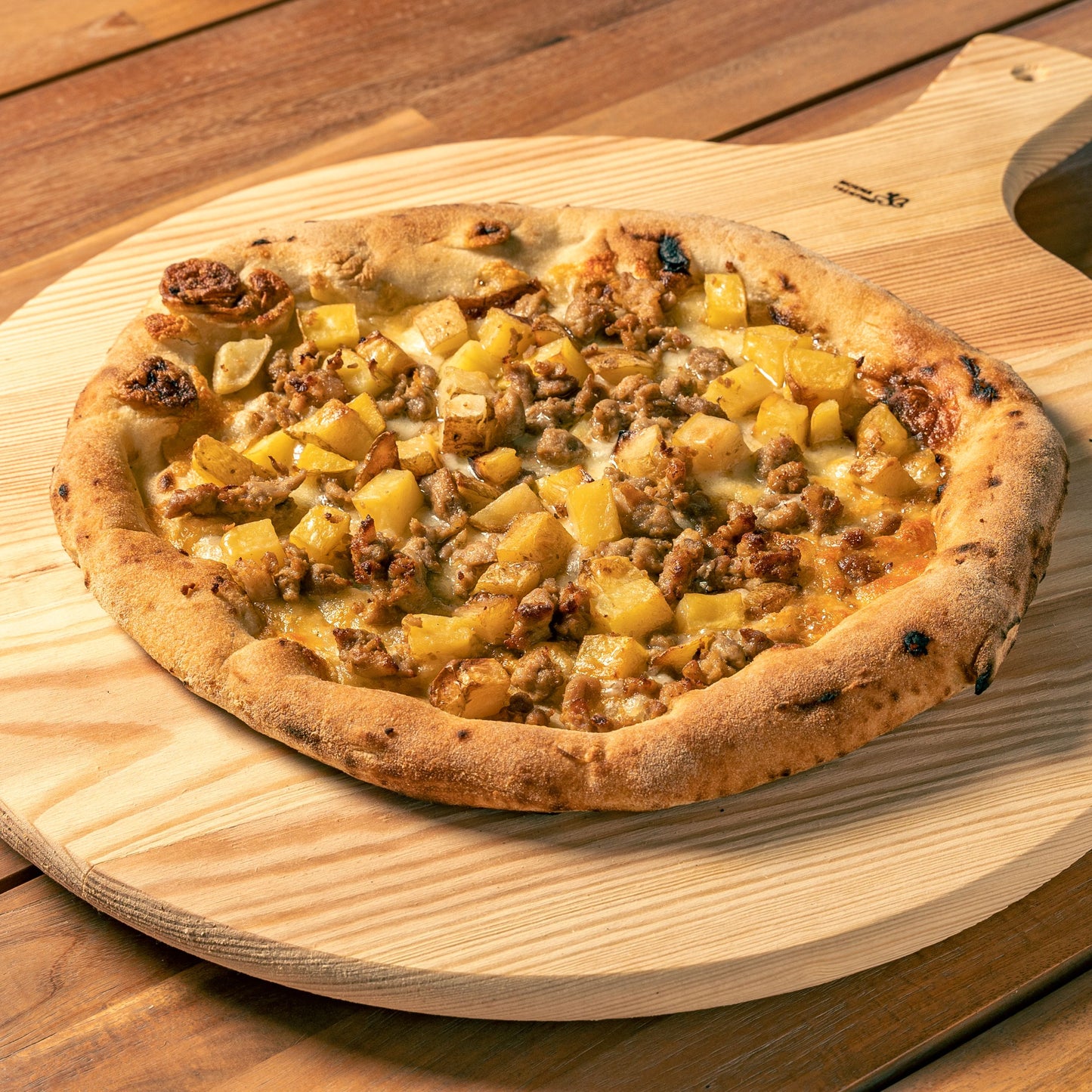Klassische Pizzaschachtel + Neapolitanische Frittatas