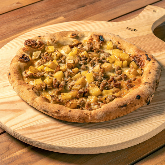 Klassische Pizzaschachtel + Neapolitanische Frittatas