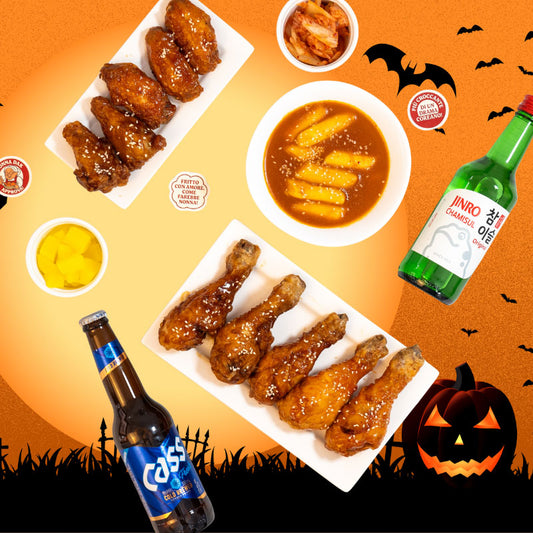 Box Halloween Pollo fritto coreano